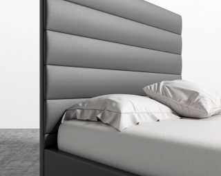 Cohen Bed - Queen - Monaco Jet Cohen Bed - Queen - Monaco Jet