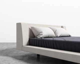 Harper Bed - Queen - Almond Buff Harper Bed - Queen - Almond Buff