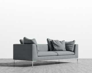 Hugo Sofa Linen Weave Concrete Hugo Sofa Linen Weave Concrete