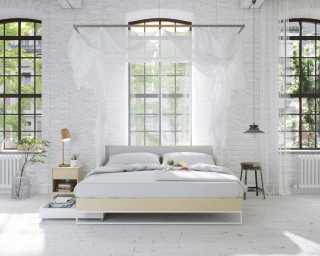 Soren Bed - Staged Scene Soren Bed - Staged Scene