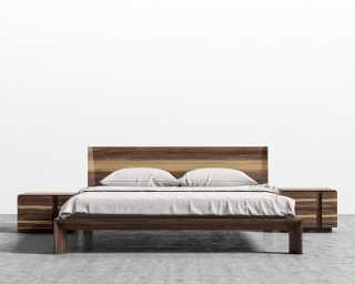 Xander Bed with Xander Nightstand Xander Bed with Xander Nightstand