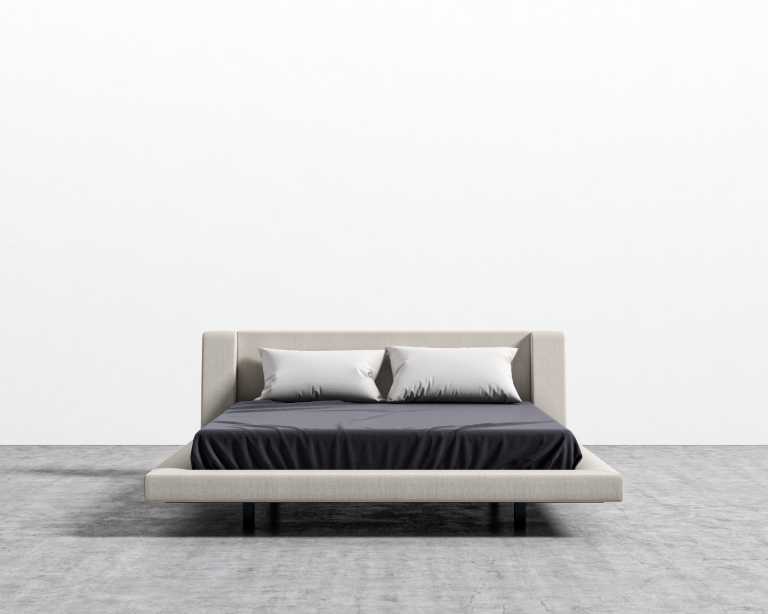 Harper Bed - Queen - Almond Buff Harper Bed - Queen - Almond Buff